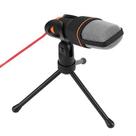 Microfone condensador com tripé de mesa mxmc017