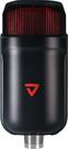 Microfone condensador profissional p/ podcast,cardioide,c/ shock Mount,preto