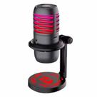 Microfone Condensador Redragon Nebula GM211 20KHZ RGB Preto
