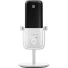 Microfone condensador USB Elgato Wave: 3 branco para streaming