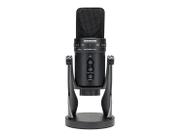 Microfone condensador USB Samson G-Track Pro com interface de áudio