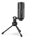 Microfone Condensador Vocalizer Pcyes Pmcv01 Com Tripé Cor Preto