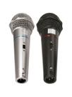 Microfone Csr-505 Duplo Com Fio 1 Preto E 1 Prata