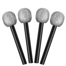 Microfone de brinquedo Yaomiao Glittered Silver para crianças de 6 anos ou mais Microfone de brinquedo Yaomiao Glittered Silver para crianças de 6 anos ou mais