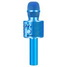 Microfone de karaokê BONAOK sem fio Bluetooth Q37 azul