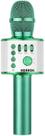 Microfone de karaokê BONAOK sem fio Bluetooth Q37 Verde
