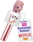 Microfone de karaokê Move2Play com Bluetooth e músicas pré-carregadas