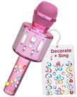 Microfone de karaokê Move2Play Kids com Bluetooth e adesivos