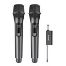 Microfone de Karaokê Sem Fio Aveek (2 Unidades) - Para Alto-Falantes Microfone de Karaokê Sem Fio Aveek (2 Unidades) - Para Alto-Falantes