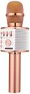 Microfone de Karaokê Sem Fio BONAOK Q37 Bluetooth - Rose Gold