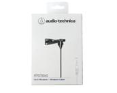Microfone de lapela audio technica atr3350xis omnidirecional