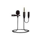 Microfone de Lapela com Auxiliar para Fone Model JH-043-A