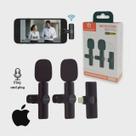 Microfone De Lapela Duplo Sem Fio iPhone