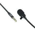 Microfone De Lapela HD Aux P3 - 3,5 mm de 1,5 metros Modelo HS-030 Cor preto Microfone De Lapela HD Aux P3 - 3,5 mm de 1,5 metros Modelo HS-030 Cor preto