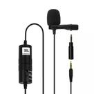 Microfone de lapela JBL CSLM20B a bateria