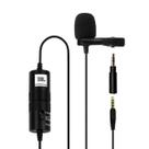 Microfone de Lapela JBL CSLM20B Omnidirecional para Celular Smartphone Câmera Podcast JBLCSLM20B