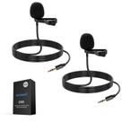 Microfone de lapela Lavalier Neewer CM5 para transmissores sem fio DJI
