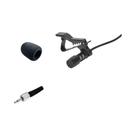 Microfone De Lapela Miniatura Preto 3.5mm Com Clipe De Metal E Protetor De Vento Para Sistema Sem Microfone De Lapela Miniatura Preto 3.5mm Com Clipe De Metal E Protetor De Vento Para Sistema Sem