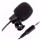Microfone De Lapela Profissional PC Câmera Youtuber