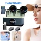 Microfone de Lapela Profissional Sem Fio Duplo Anti ruído P/ iPhone, Android, Tik tok, YouTube VLOG
