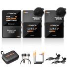 Microfone de lapela sem fio comica BoomX-d2 PRO 16GB preto