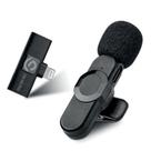 Microfone de lapela sem fio conexão lightning on-mc802