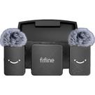 Microfone De Lapela Sem Fio Fifine M9 Para iPhone/android/ca
