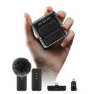 Microfone de lapela sem fio IVANKY para iPhone/Android/PC