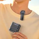 Microfone de lapela sem fio IVANKY para iPhone com estojo de carregamento