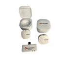 Microfone de Lapela sem Fio Kadosh Duplo KVLOG2 WH Branco