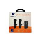 Microfone de Lapela Sem Fio Type-C para iPhone e P2 - ONEX MIC-2900