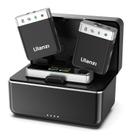 Microfone de lapela sem fio ULANZI AM18 com estojo de carregamento