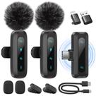 Microfone de lapela sem fio WARM BOX Mini para iPhone e Android