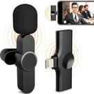 Microfone de lapela sem fio wireless conexao lightning ios