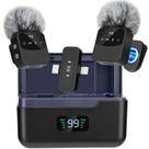 Microfone de lapela sem fio YUANRAN Mini com redução de ruído