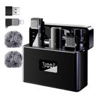 Microfone de lapela sem fio ZERFUN para iPhone/Android/PC