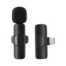 Microfone De Lapela Universal Para iPhone Android iPad Lightning Type C Gravação Inteligente Sem Fio
