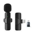Microfone De Lapela Universal Para iPhone Android iPad Lightning Type C Gravação Inteligente Sem Fio