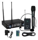 Microfone De Mão Com Headset Bodypack Receptor K492c Kadosh