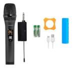 Microfone de Mão Dinâmico Profissional UHF -SoundPro AV-201 Microfone de Mão Dinâmico Profissional UHF -SoundPro AV-201