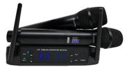 Microfone De Mão Le Son Ls916 Base Multicanais Profissional Preto