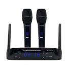 Microfone De Mão Leson Ls916 Base Multicanais Profissional Preto