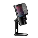 Microfone De Mesa Condensador Profissional Lives Gamer Podcast Alta Sensibilidade Rbg USB Microfone De Mesa Condensador Profissional Lives Gamer Podcast Alta Sensibilidade Rbg USB