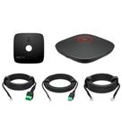 Microfone de Mesa HP Poly Studio A2 Preto + Placa Montagem
