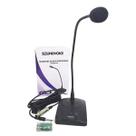 Microfone De Mesa Soundvoice Condensador De Eletreto Mm100