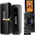 Microfone de mini câmera sem fio Movo para gravação de vídeo