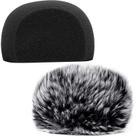 Microfone de pára-brisas Wind Muff +Foam Wind Cover para Zoom H5 H6