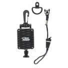 Microfone de rádio CB Keeper Gear Keeper Retrátil Preto