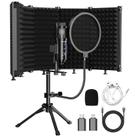 Microfone Dejasound DJM5 USB Condensador com Protetor Acústico