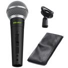 Microfone Dinâmico Cardioide Vocal GEARit com Chave Liga/Desliga